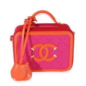 Chanel Chanel Multicolor Jersey Filigree Vanity